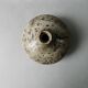 enamelled and scarified stoneware vase from the 80s