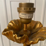 Sculptural bronze lamp, Fondica, Paris