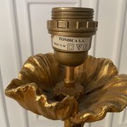 Sculptural bronze lamp, Fondica, Paris