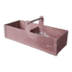 Metal crate with 2 compartments