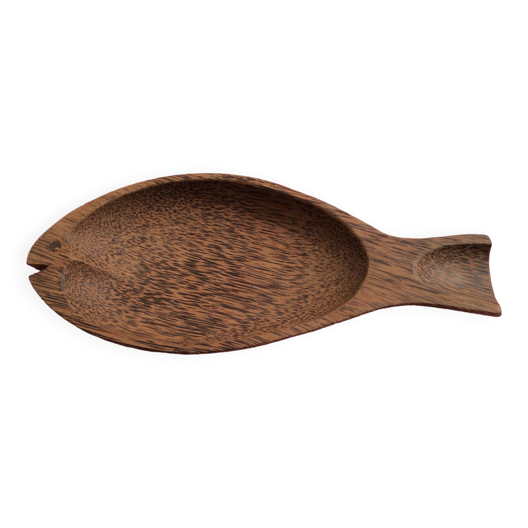 Wooden fish dish