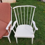 Pair of Baumann Eventail Armchairs - 1980s