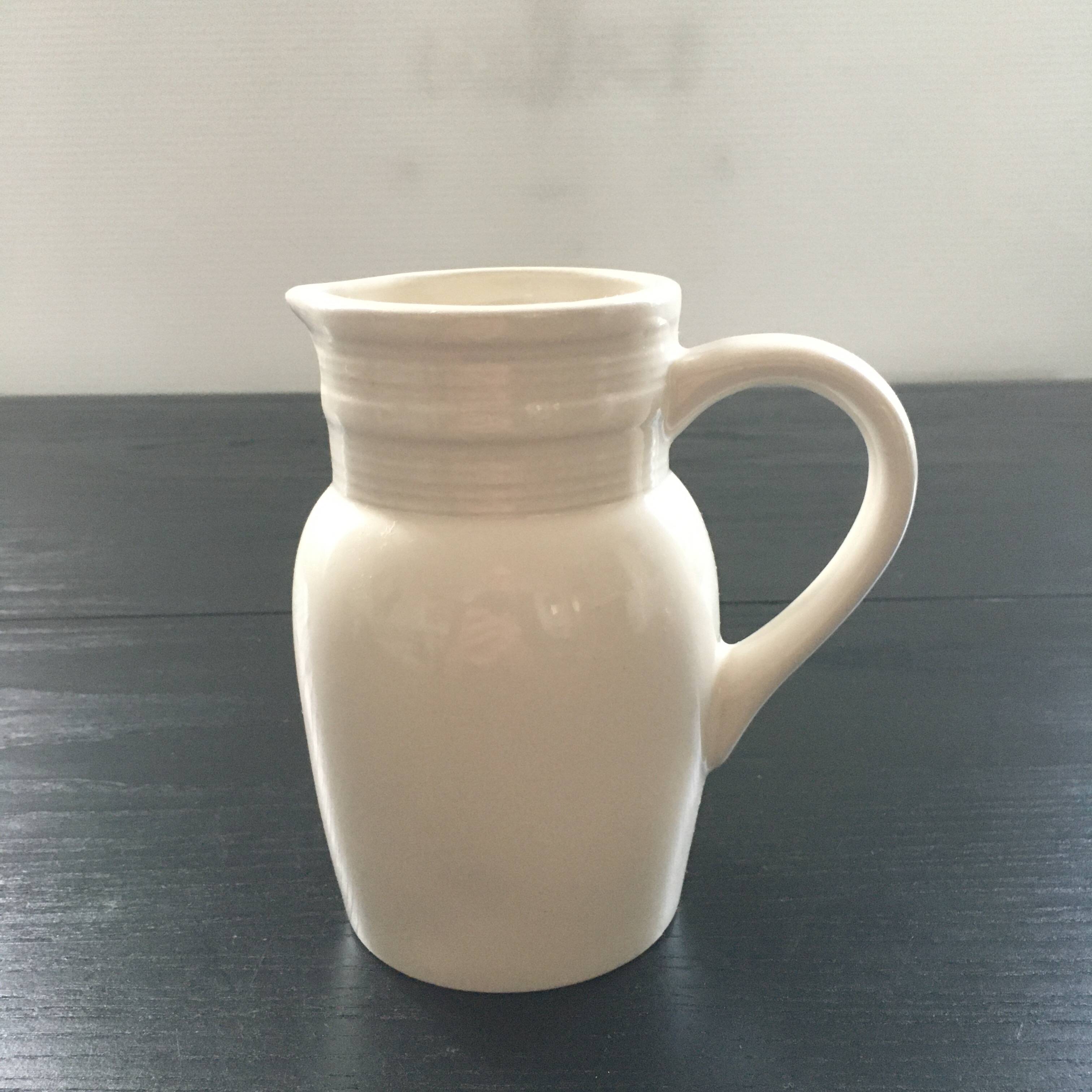 Classic white jug