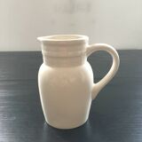Classic white pitcher