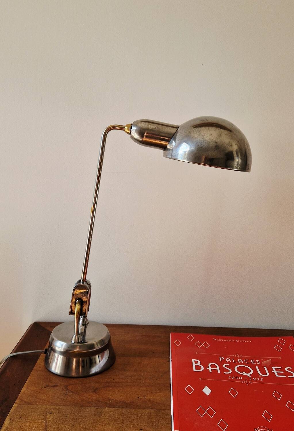 JUMO 600 Lamp - Vintage Chrome - 1940s
