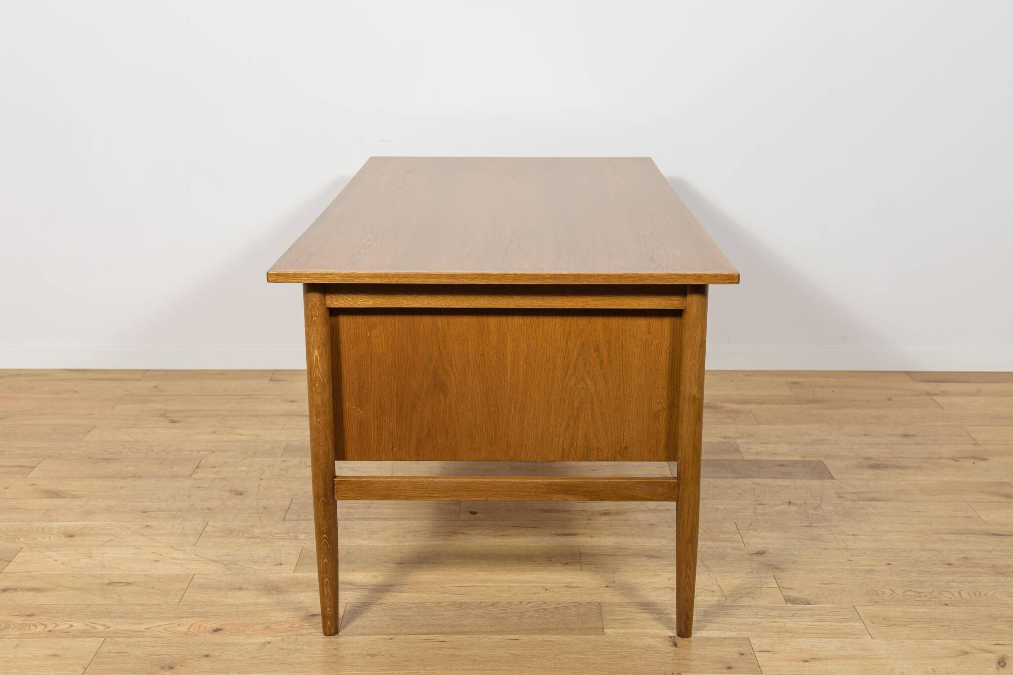 Mid-Century Oak Executive Desk, Denmark, 1960s