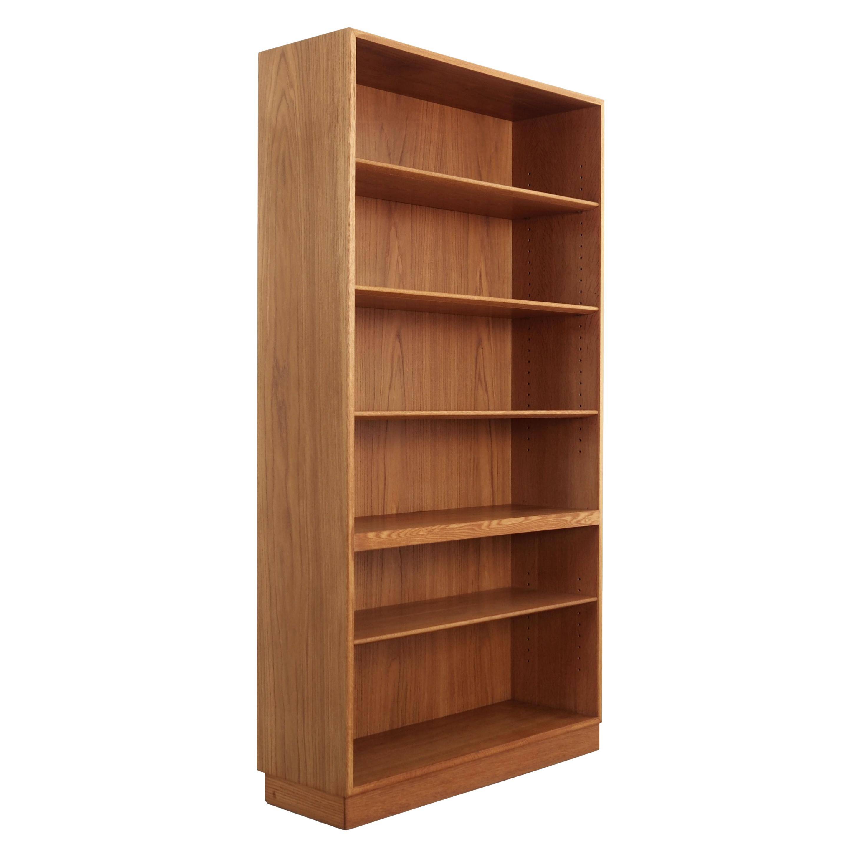 Ash bookcase, Danish design, 1960s, designer: Børge Mogensen