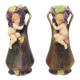 Art Nouveau Vases Putti Cherub Amphora Style Pottery