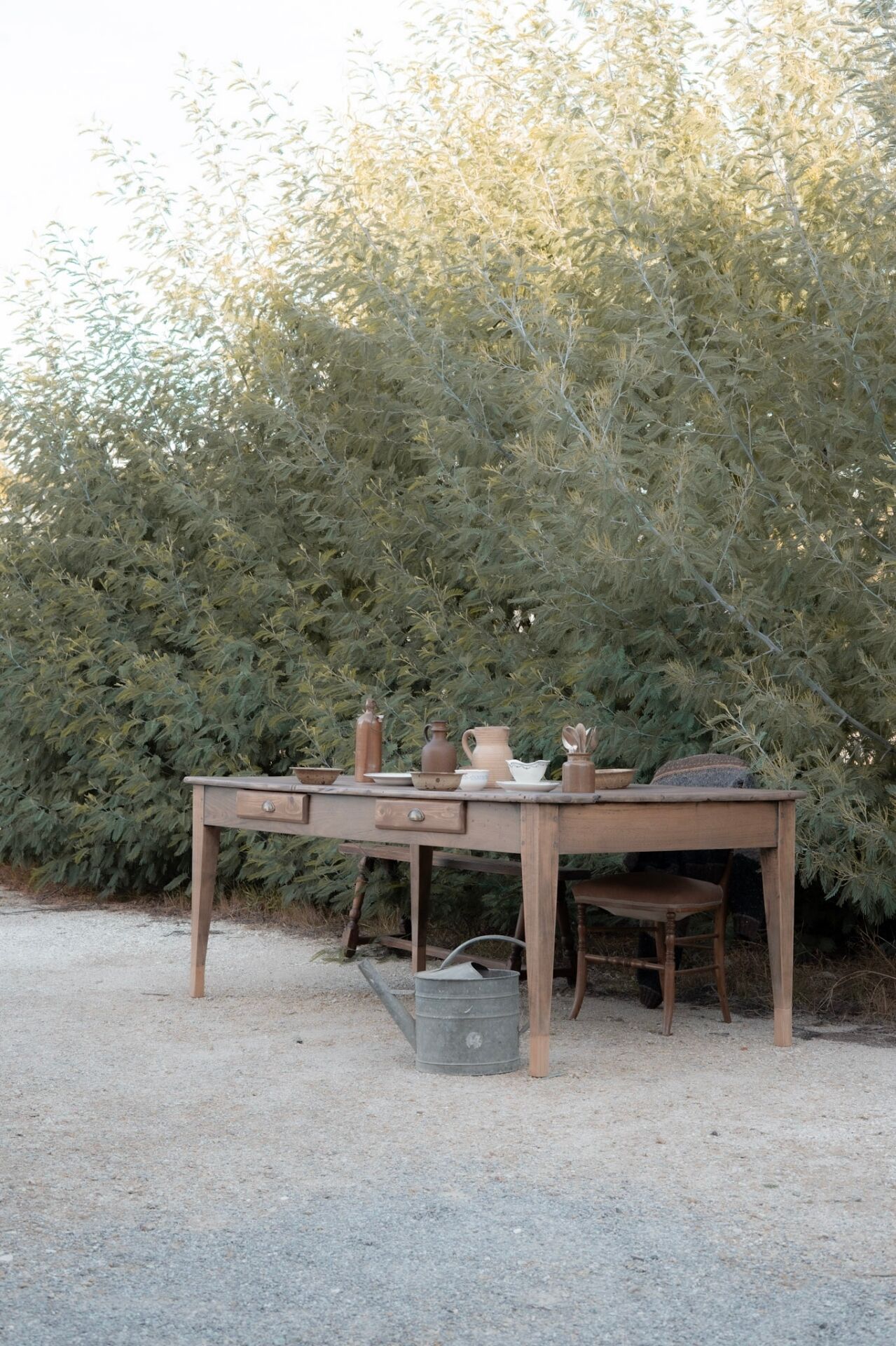 Renovated old farmhouse table
