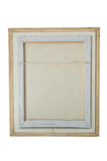 Tableau of a bouquet of flowers in pastel tones signed by Frederick.