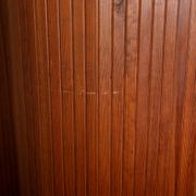 Art Deco Patinated Pine Room Divider by Jomain Baumann for Baumann, France,