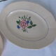 2 plats de service oval Digoin Sarreguemines