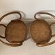 Lot de 2 fauteuils Fischel enfant ancien