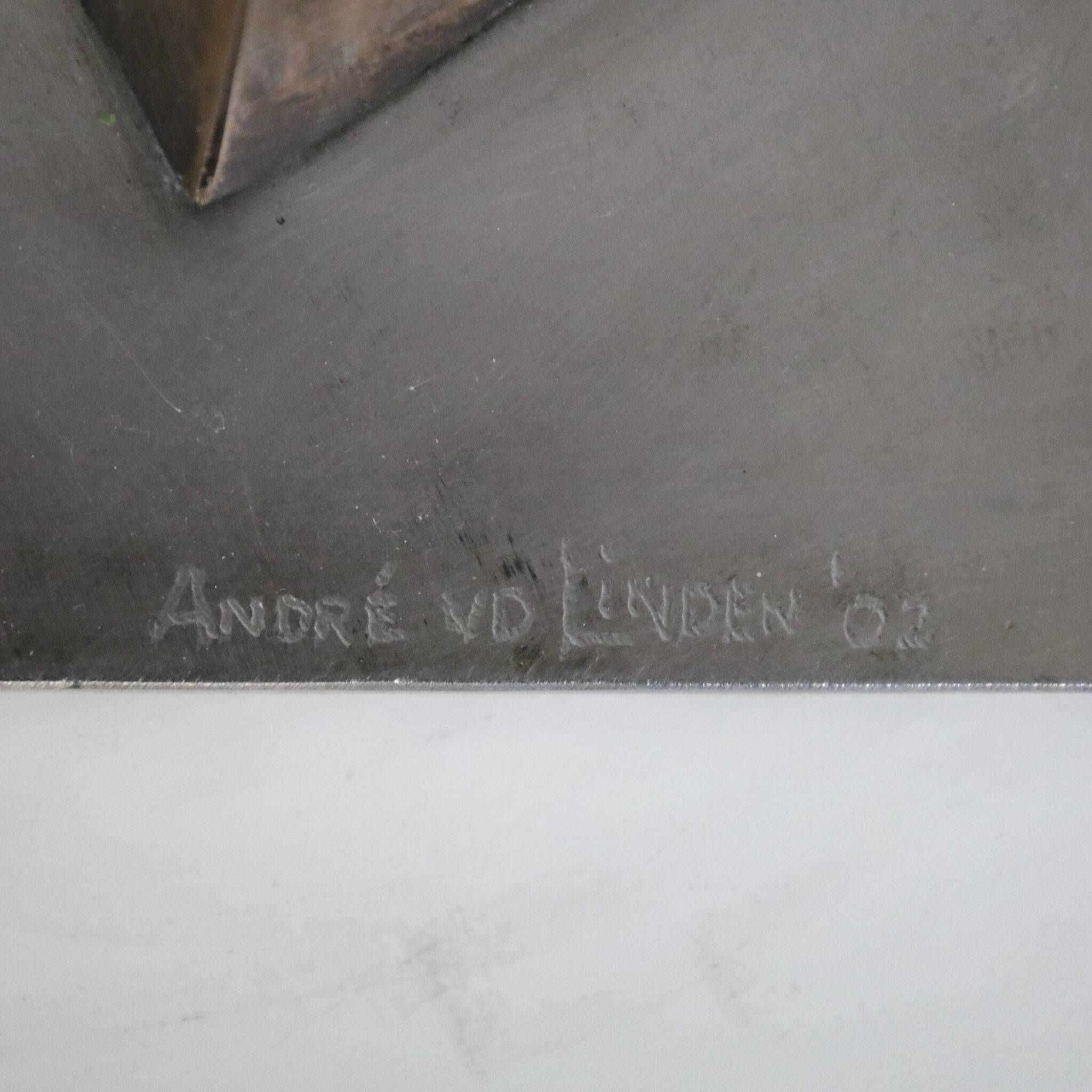 La sculpture abstraite "The Chord" (Het Akkoord) par André van der Linden