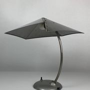 Modernist metal Bauhaus desk lamp, 1960s