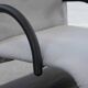 Zen easy chair with footrest by claude brisson for ligne roset