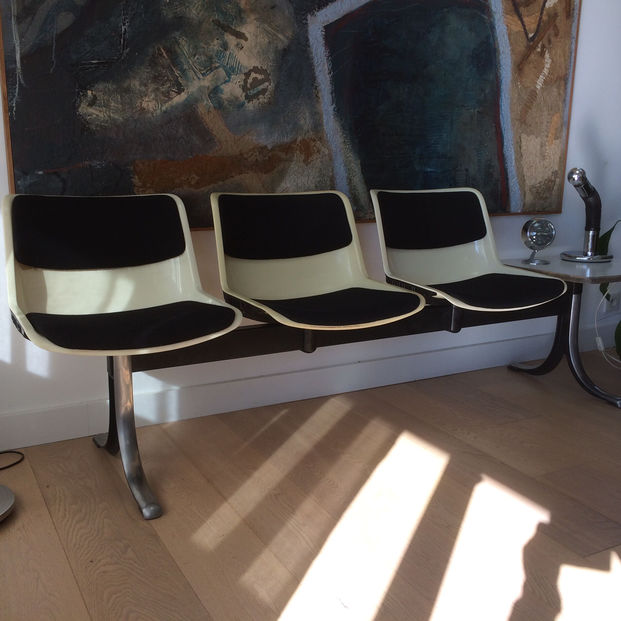 Modus seat of the designate Osvaldo Borsani for Tecno 1970