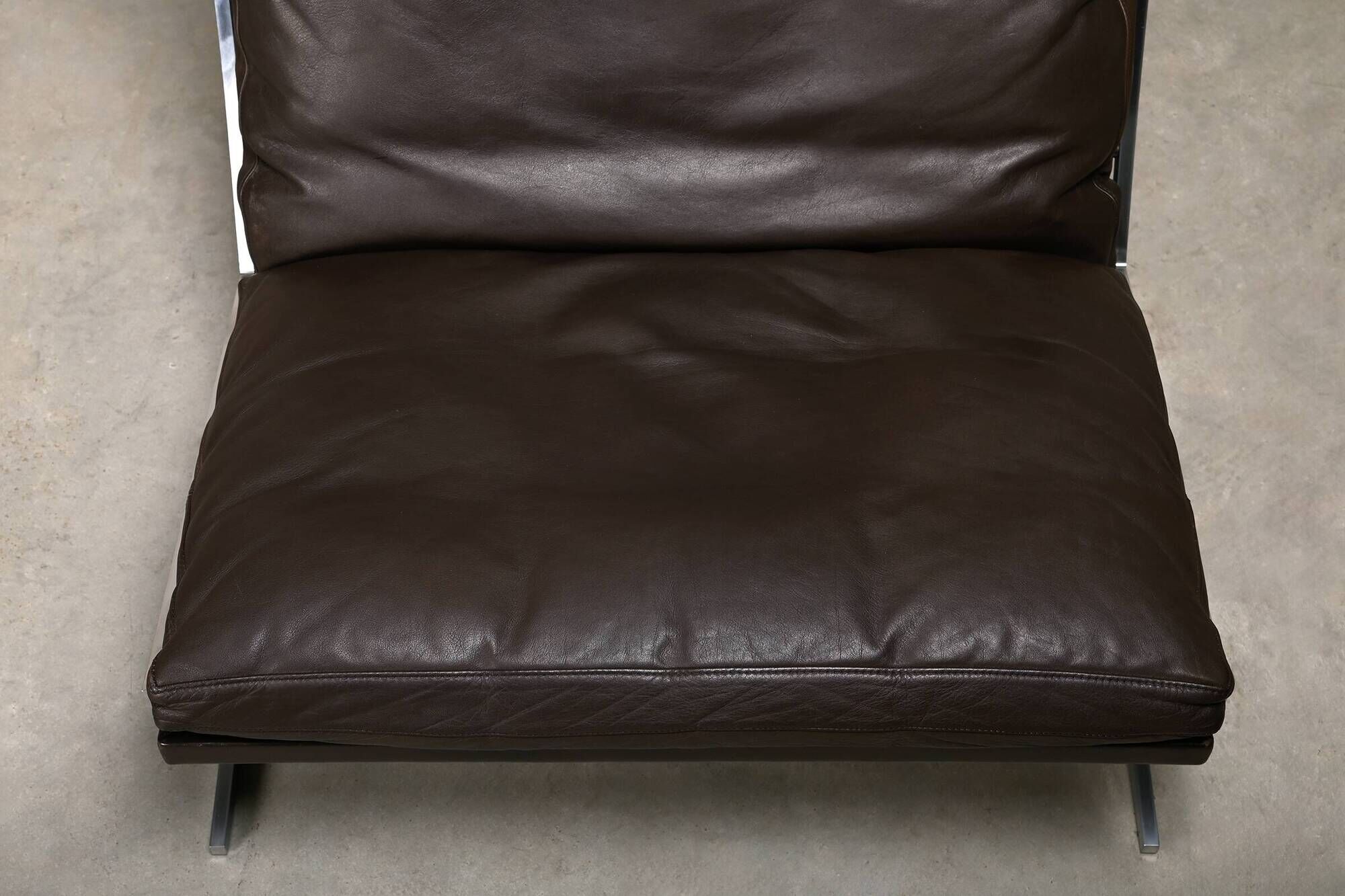 Kastholm & Fabricius BO-561 Lounge Chair in Chocolate Brown Leather Bo-Ex