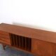 Hi-Fi sideboard in teak mid-century Ulvö by Erik Wørts for Ikea, 1960s.