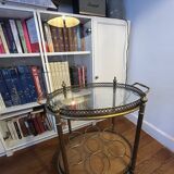 Louis XVI rolling dessert trolley