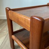 Teak coffee table, 80s