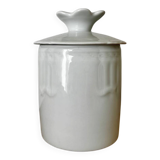 White water butter dish