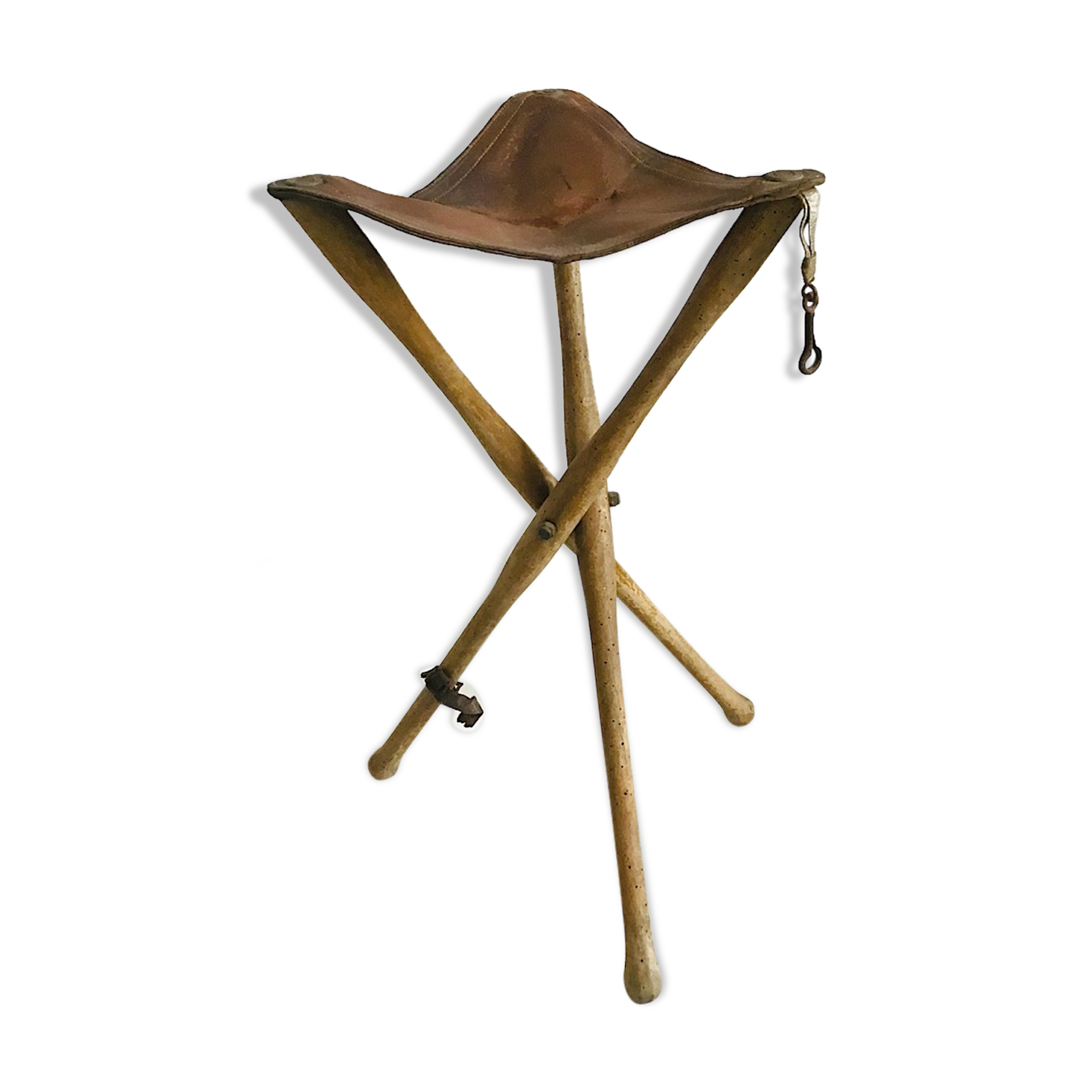 Vintage foldable painter's stool