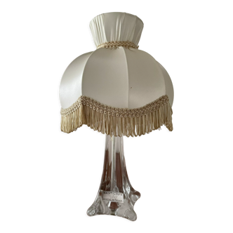 Table lamp, Saint Louis crystal foot
