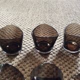 Series of 6 glasses