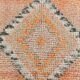 3x11 Pale Orange Turkish Vintage Runner, 86x327