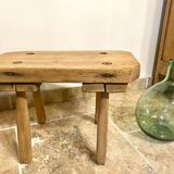Tabouret de traite brutaliste