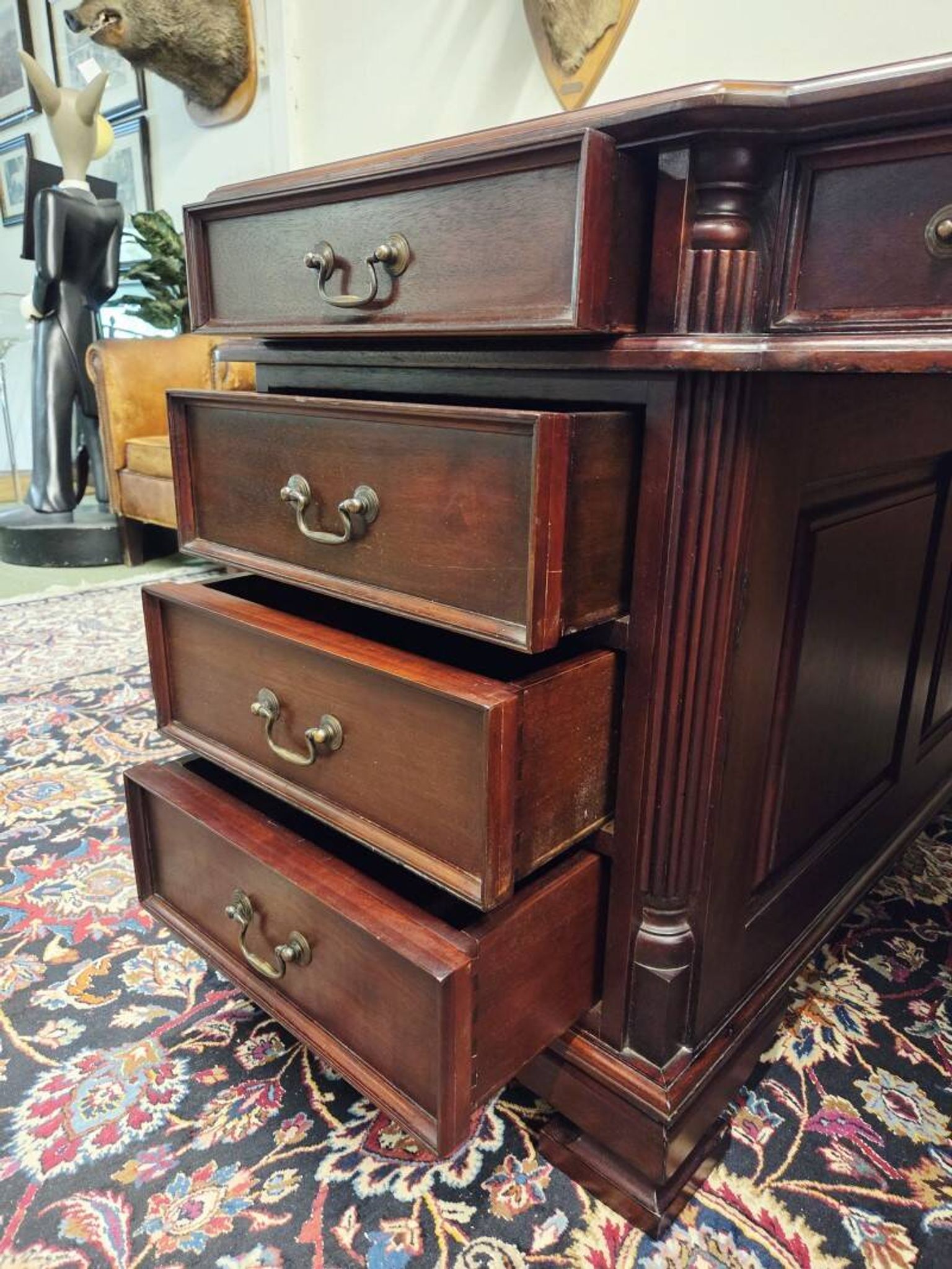 Bureau anglais antique Partnerdesk