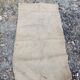 Old potash jute canvas bag from alsace