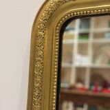 Old louis philippe gold mirror - 87 x 62 cm