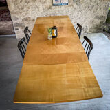 Scandinavian table teak and lemon tree Italian extensions