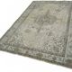 Tapis vintage en laine surteinte sculpté à la main 173 cm x 272 cm