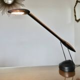 Zoomorphic desk lamp in cherry wood and polycarbonate
