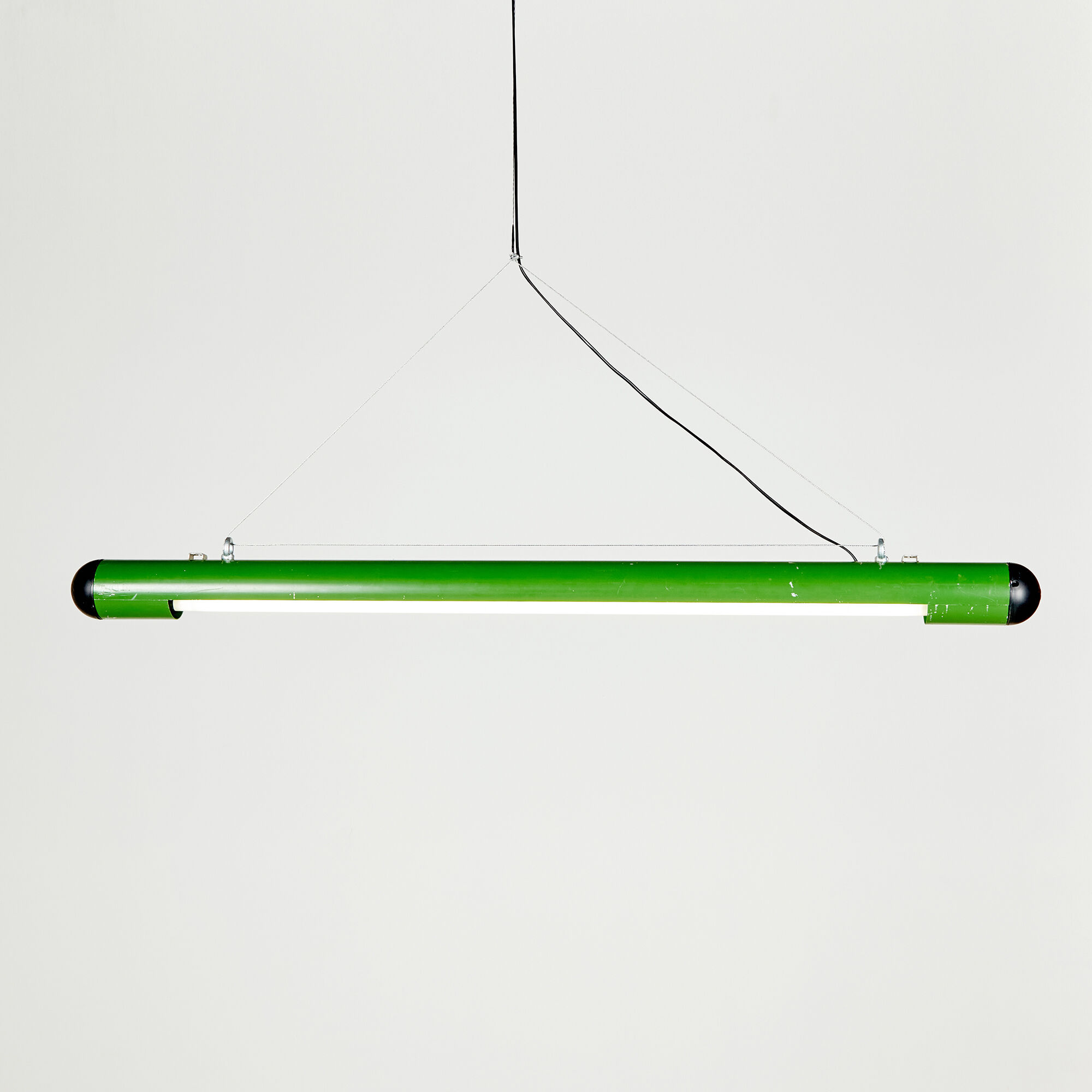 Tubular industrial lamp