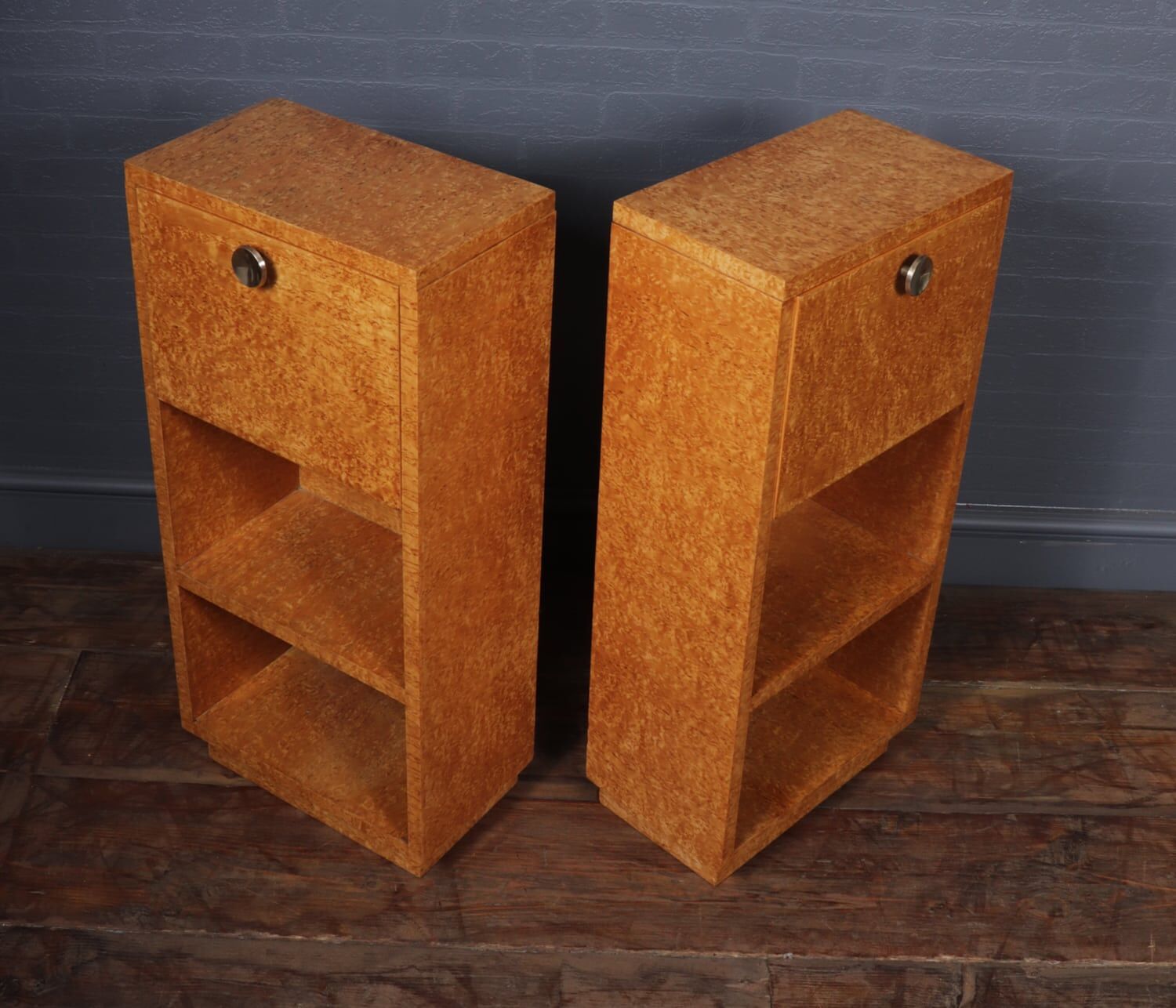 Bedside Cabinets in Karelian Birch