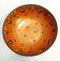 Orange Lacquered Porcelain Catchall by Royal Doulton, England