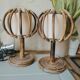 Lampes de chevet en rotin
