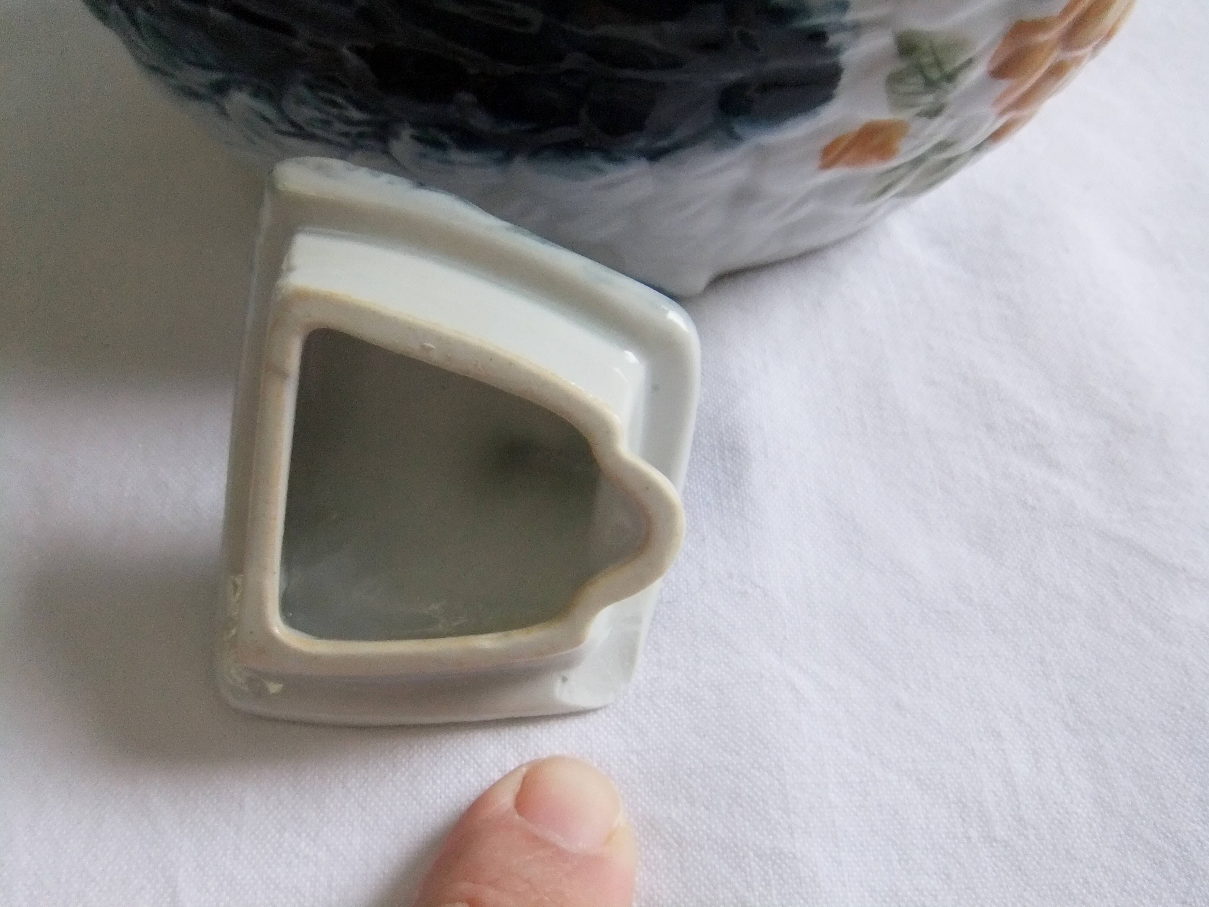 Pitcher teapot jug ceramic bird duck