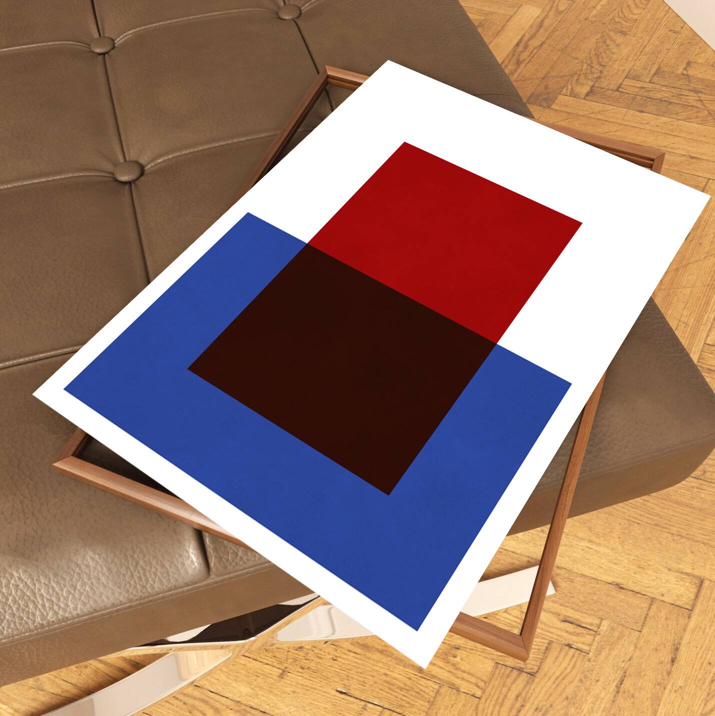 Peinture faite à la main 29,7x42cm