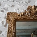 Old golden mirror 75x109cm