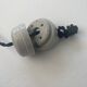 Lot 3 old rifled pendant lamps 1960