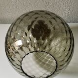 Hanging ball vintage smoked glass