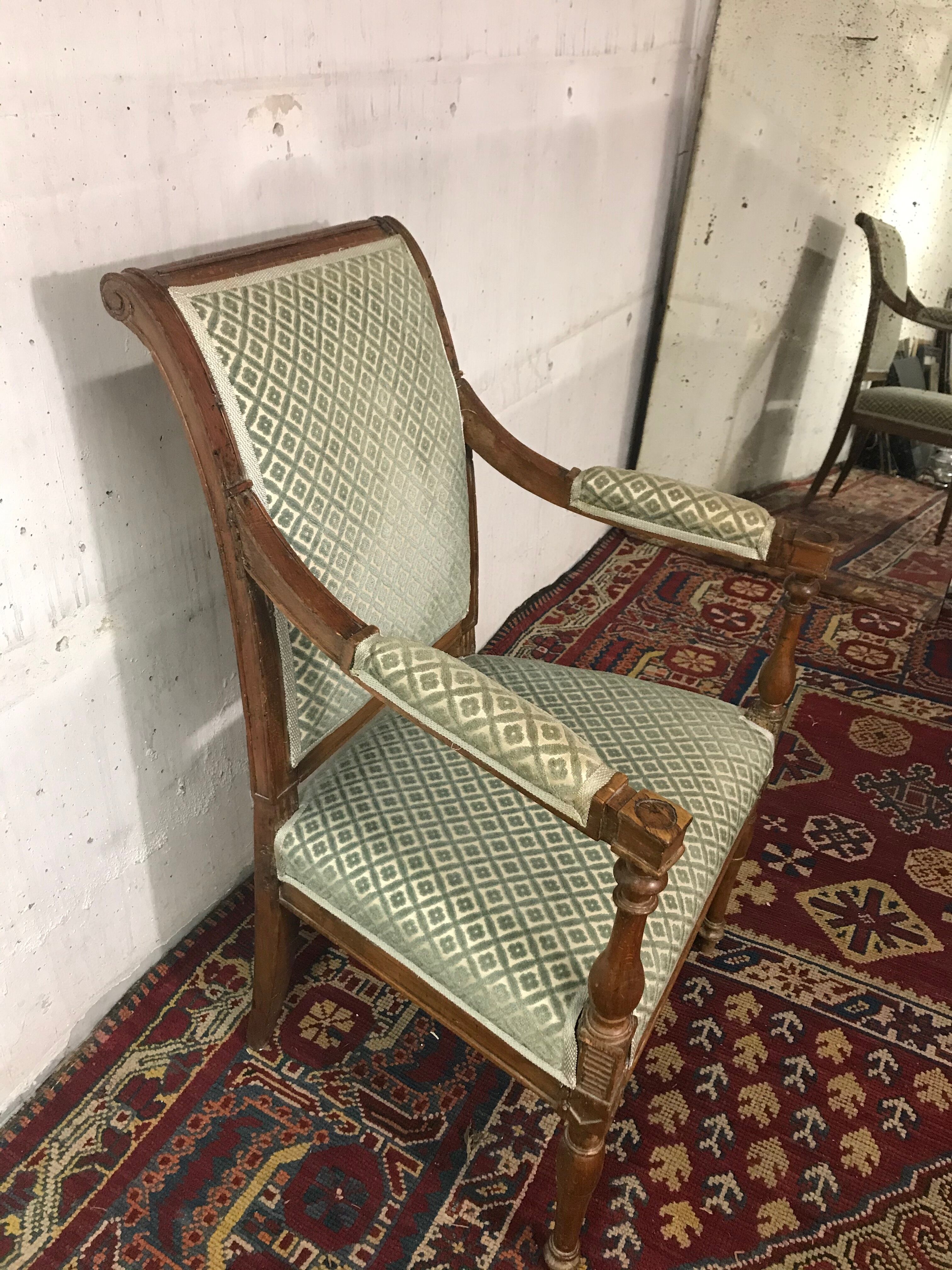 Chair empire-style executive board