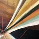 Large abstract modernist painting & original oil signed on canvas
