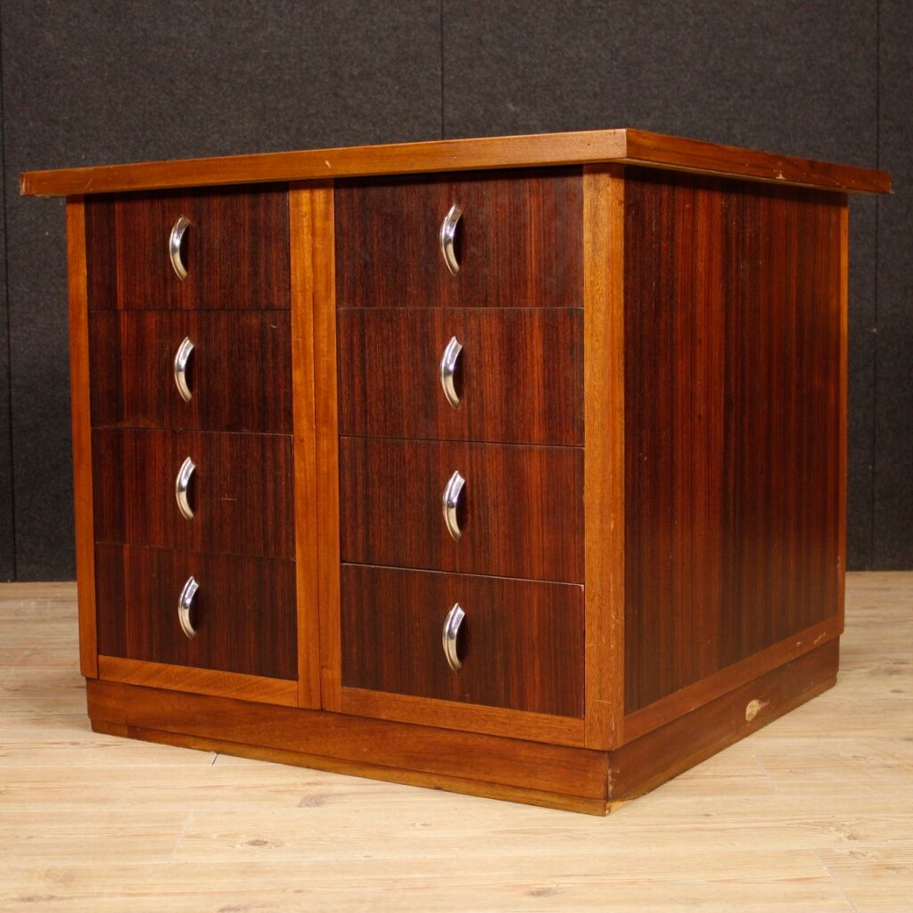 French design Dresser mahogany rosewood and beech