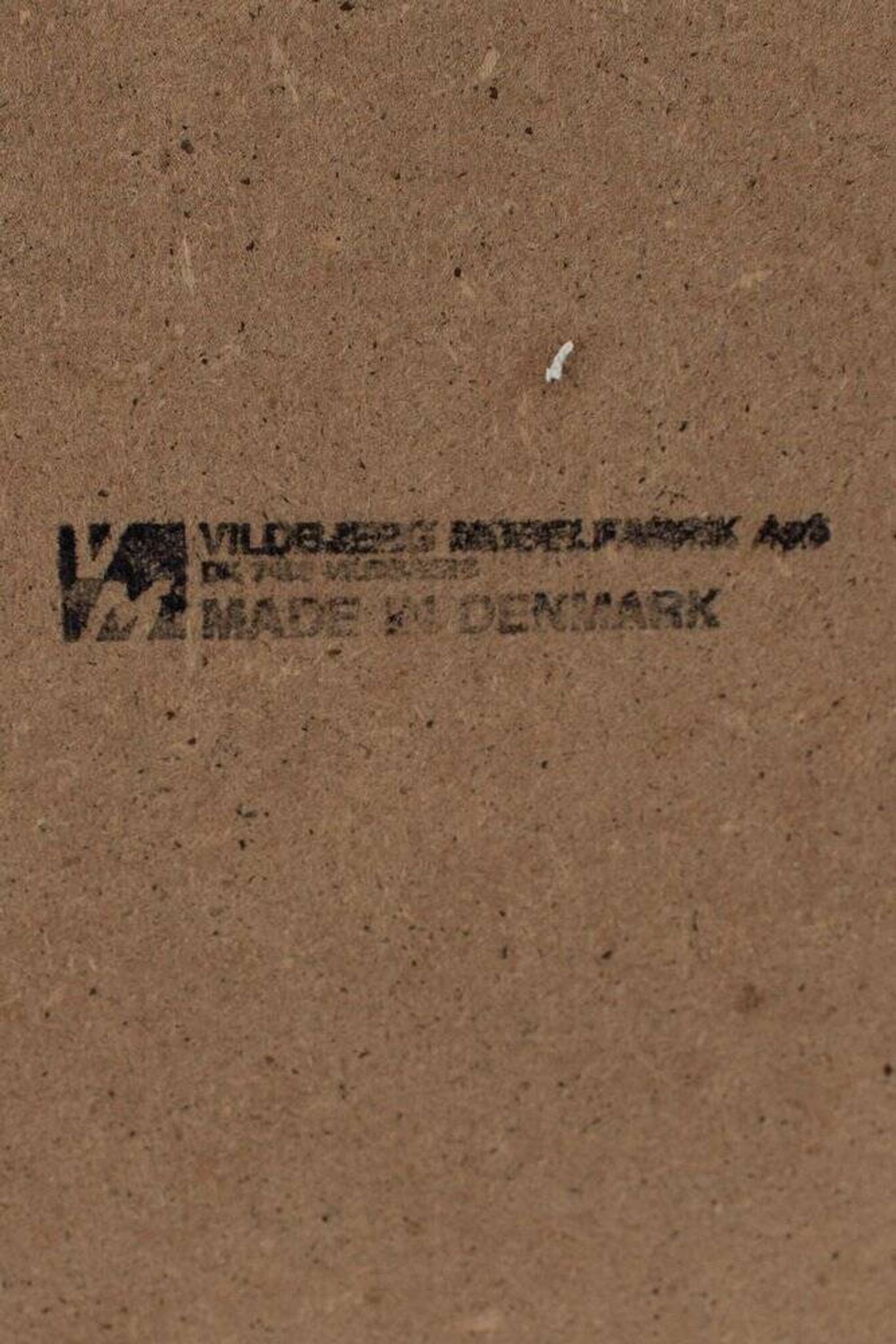 Miroir avec cadre en bois, Vildbjerg, années 1970